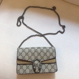 Super Mini cross body purse gg design